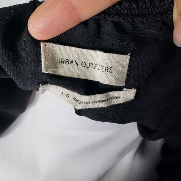 Urban Outfitters One shoulder black club top Large - Picture 3 of 6